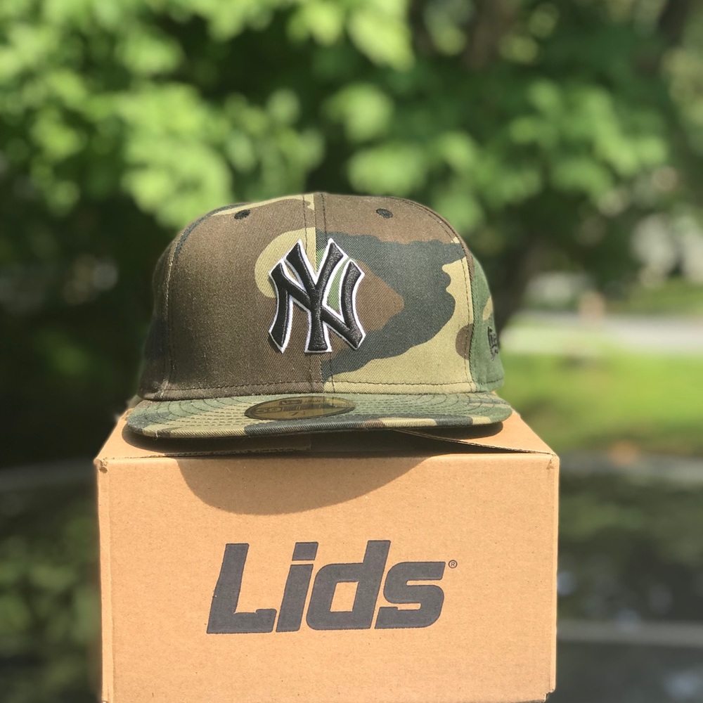 New Era 59Fifty New York Yankees Camo Baseball Cap